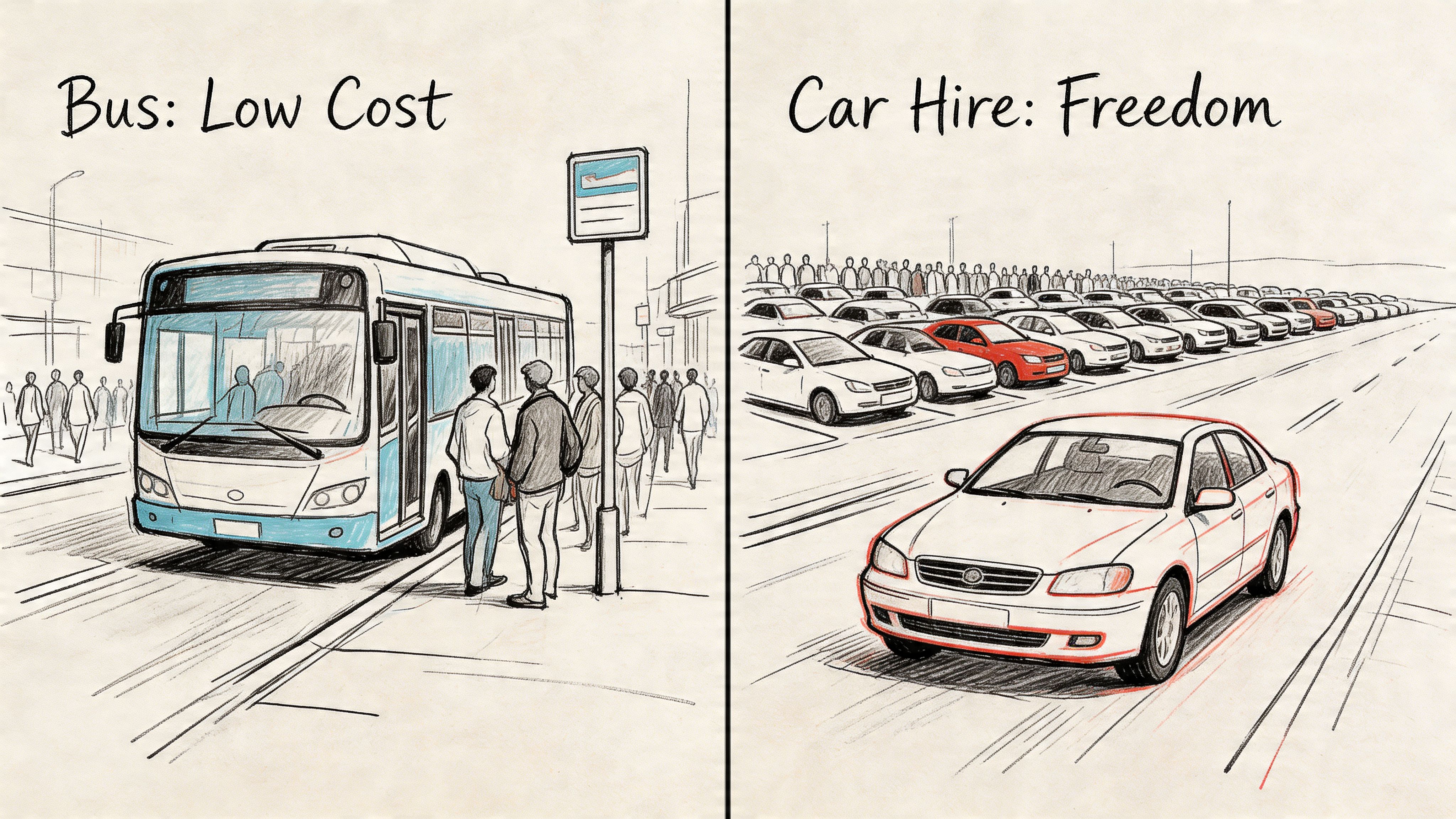 Budget Routes Buses and Car Hire Explored